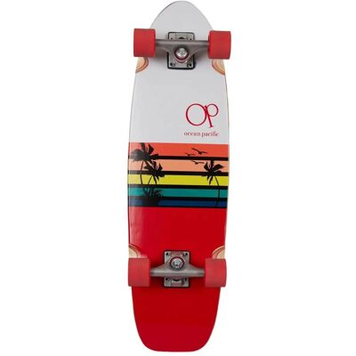 Ocean Pacific Sunset Cruiser 30" Weiß Skateboard Ocean Pacific Sunset Cruiser 30" Weiß Skateboard