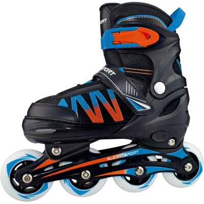 Alert Inline Skates Maat 39-42 Blauw/Oranje/Zwart - Inline Skates Alert Inline Skates Maat 39-42 Blauw/Oranje/Zwart - Inline Skates
