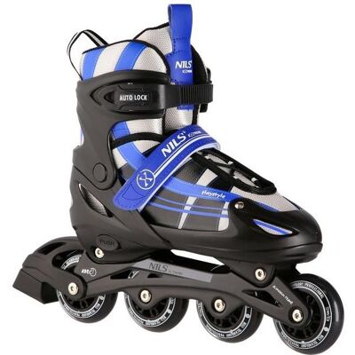 NILS Extreme - NH18366A - Schwarz-Blau - 2v1 - Inline skates NILS Extreme - NH18366A - Schwarz-Blau - 2v1 - Inline skates