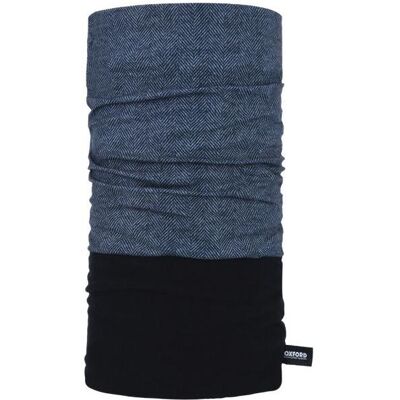 Oxford, Unisex, Sturmhaube + Halsschlauch, Snug - Herringbone, Schwarz, Grau, One Size Oxford, Unisex, Sturmhaube + Halsschlauch, Snug - Herringbone, Schwarz, Grau, One Size