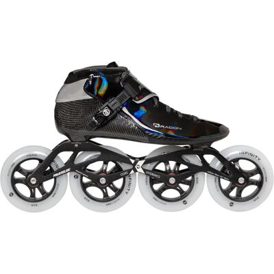 Powerslide, Rollschuhe, Dragon 110 (42), Schwarz Powerslide, Rollschuhe, Dragon 110 (42), Schwarz