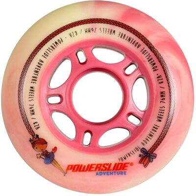 Powerslide Princess Mädchen 76mm / 80A Inline-Räder - Skateboarding-Ausrüstung Powerslide Princess Mädchen 76mm / 80A Inline-Räder - Skateboarding-Ausrüstung