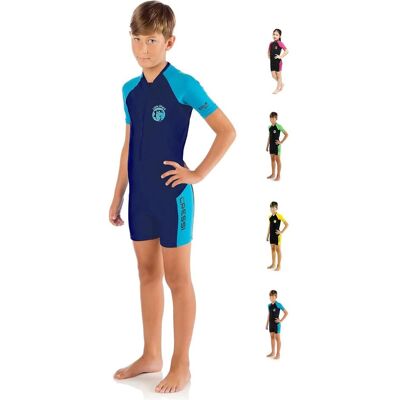 Cressi - Little Shark Jr Shorty 2mm - Blau - Wetsuit Cressi - Little Shark Jr Shorty 2mm - Blau - Wetsuit