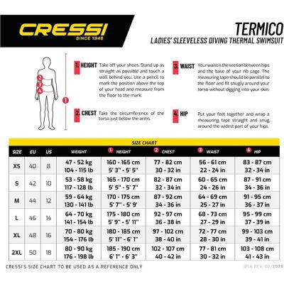 Cressi, Neoprenanzug, (2 mm, M) Cressi, Neoprenanzug, (2 mm, M)