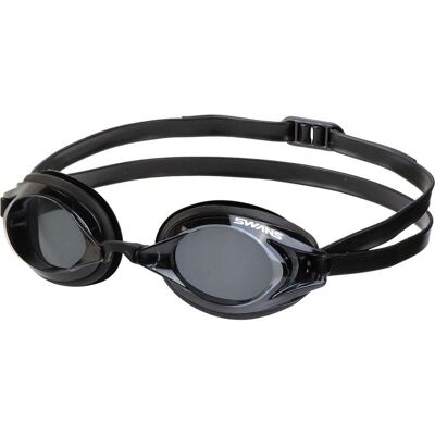 Swans Rennbrille mit Korrektionsglas - Schwarz - 4.5D Swans Rennbrille mit Korrektionsglas - Schwarz - 4.5D