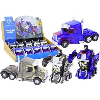 Lean Toys Auto Robot 2in1 Transformation Truck MIX, Robotik Kit, Mehrfarbig Lean Toys Auto Robot 2in1 Transformation Truck MIX, Robotik Kit, Mehrfarbig