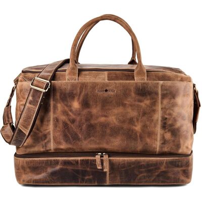 Greenburry, Unisex, Tasche, Vintage Weekender Reisetasche Leder 51 cm, Braun, (35 l) Greenburry, Unisex, Tasche, Vintage Weekender Reisetasche Leder 51 cm, Braun, (35 l)