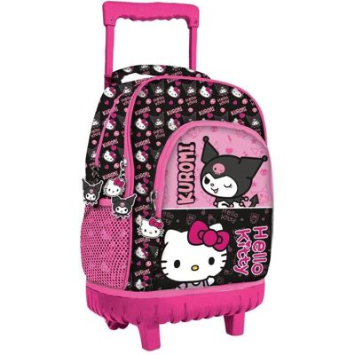 Manenti, Einkaufshilfe, Hello Kitty & Kuromi trolley 44cm Manenti, Einkaufshilfe, Hello Kitty & Kuromi trolley 44cm