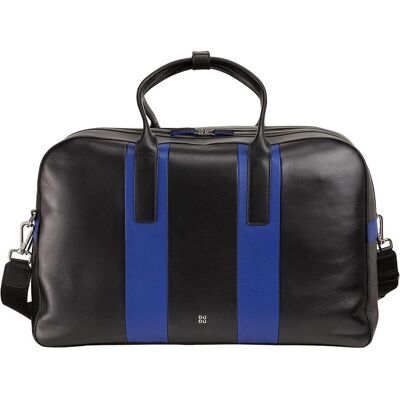 Dudubags, Tasche, Cambridge - Reisetasche aus Leder, Schwarz, (29 l) Dudubags, Tasche, Cambridge - Reisetasche aus Leder, Schwarz, (29 l)