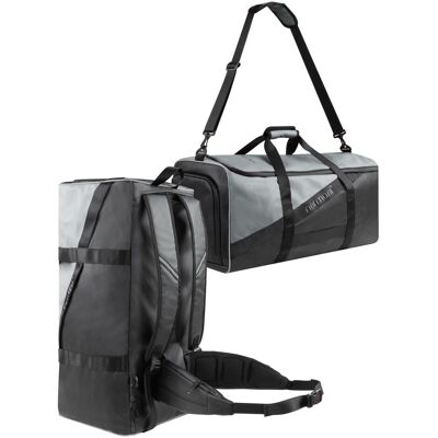 Normani, Unisex, Tasche, Sporttasche mit Rucksackfunktion 58 l mit Hüftgurt - 9277, Grau, (58 l) Normani, Unisex, Tasche, Sporttasche mit Rucksackfunktion 58 l mit Hüftgurt - 9277, Grau, (58 l)