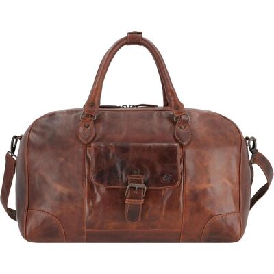 Greenburry, Unisex, Tasche, Rugged Weekender Reisetasche Leder 48 cm, Braun, (39 l) Greenburry, Unisex, Tasche, Rugged Weekender Reisetasche Leder 48 cm, Braun, (39 l)