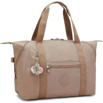 Kipling, Unisex, Tasche, Basic Art Weekender Reisetasche M 58 cm, Grau, Beige, (26 l) Kipling, Unisex, Tasche, Basic Art Weekender Reisetasche M 58 cm, Grau, Beige, (26 l)