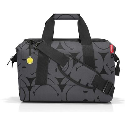 reisenthel, Unisex, Tasche, allrounder M smiley grey, Grau, (18 l) reisenthel, Unisex, Tasche, allrounder M smiley grey, Grau, (18 l)