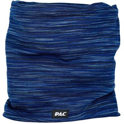 P.A.C., Unisex, Sturmhaube + Halsschlauch, Snood Merino, Blau, One Size P.A.C., Unisex, Sturmhaube + Halsschlauch, Snood Merino, Blau, One Size