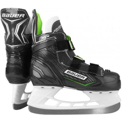 Bauer X-LS Eishockeyschuhe - Mikrofaser, 13-Fuß Radius, Schwarz Bauer X-LS Eishockeyschuhe - Mikrofaser, 13-Fuß Radius, Schwarz