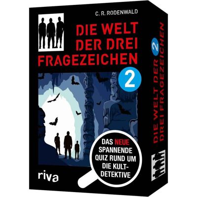 Riva Die Welt der Drei Fragezeichen 2 – Das neue spannende Quiz rund um die Kultdetektive (Deutsch, C. R. Rodenwald), Sonstige Literatur Riva Die Welt der Drei Fragezeichen 2 – Das neue spannende Quiz rund um die Kultdetektive (Deutsch, C. R. Rodenwald), Sonstige Literatur