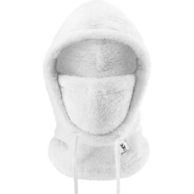 Qunature, Unisex, Sturmhaube + Halsschlauch, Arctic Velvet Ski Balaclava Size M - White, Weiss, M Qunature, Unisex, Sturmhaube + Halsschlauch, Arctic Velvet Ski Balaclava Size M - White, Weiss, M