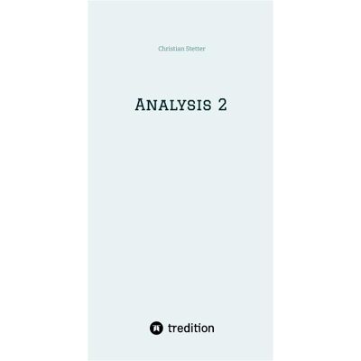 Bod Stetter:Analysis 2, Messtechnik Bod Stetter:Analysis 2, Messtechnik
