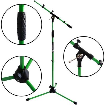 keepdrum MS106 GR Grün Mikrofonständer, Mikrofonständer, Grün keepdrum MS106 GR Grün Mikrofonständer, Mikrofonständer, Grün