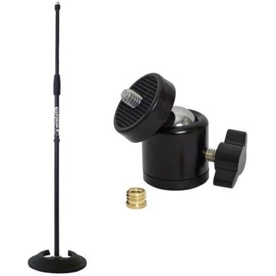keepdrum - MS096 - Höhe 89-158 cm - Basis Ø24,5 cm - Mikrofonständer keepdrum - MS096 - Höhe 89-158 cm - Basis Ø24,5 cm - Mikrofonständer
