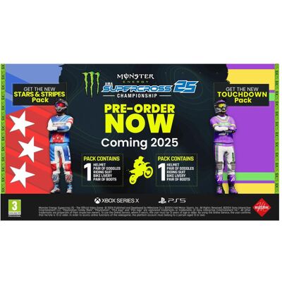 Milestone, Monster Energy Supercross 25 - Sony PlayStation 5 - Racing Milestone, Monster Energy Supercross 25 - Sony PlayStation 5 - Racing