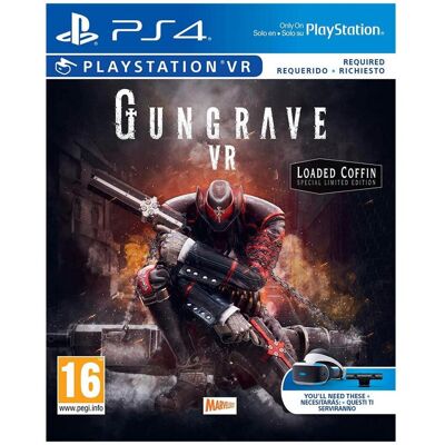 Marvelous, PS VR Gungrave VR Loaded Coffin Special Limited Edition Marvelous, PS VR Gungrave VR Loaded Coffin Special Limited Edition