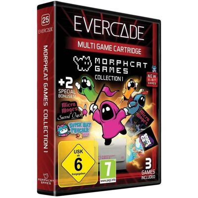 Blaze, Evercade Morphcat Cartridge 1 Blaze, Evercade Morphcat Cartridge 1