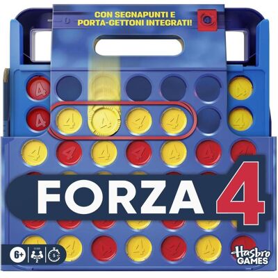 Hasbro Connect 4 Refresh, Retro Gaming, Mehrfarbig Hasbro Connect 4 Refresh, Retro Gaming, Mehrfarbig