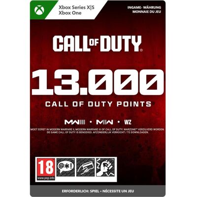 Microsoft Xbox Call of Duty Points - 13,000 Download Code, Ingame Währung Microsoft Xbox Call of Duty Points - 13,000 Download Code, Ingame Währung
