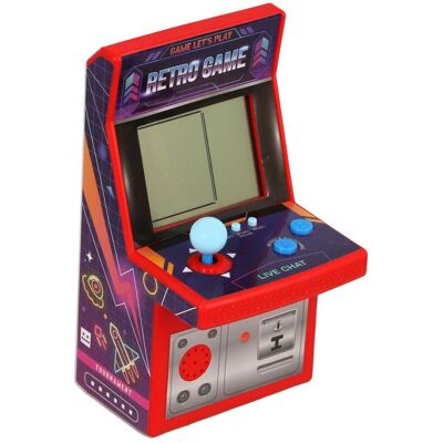 Magni Retro Brickgame Rot Und Blau Sortiert, Retro Gaming, Blau, Rot Magni Retro Brickgame Rot Und Blau Sortiert, Retro Gaming, Blau, Rot
