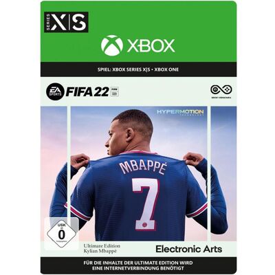 Microsoft FIFA 22 Ultimate Edition Combo (Xbox One X, Xbox Series X) zum Sofortdownload Microsoft FIFA 22 Ultimate Edition Combo (Xbox One X, Xbox Series X) zum Sofortdownload