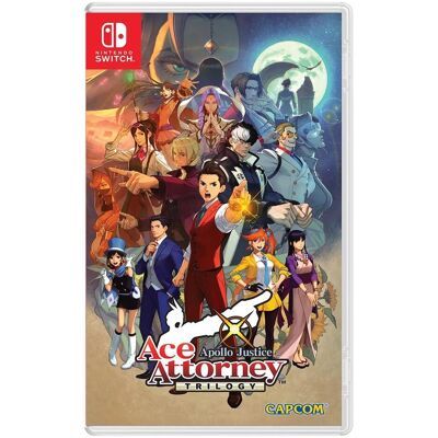 GED, Apollo Justice Ace Attorney Trilogy SWITCH UK multi 3 Games in 1 GED, Apollo Justice Ace Attorney Trilogy SWITCH UK multi 3 Games in 1