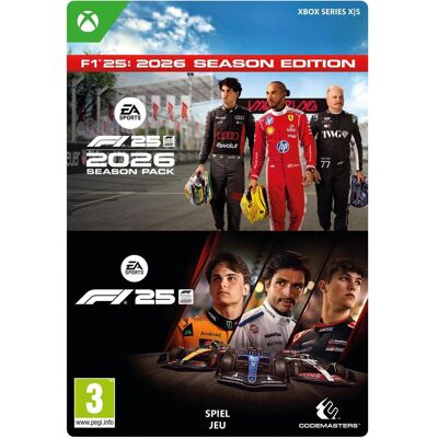 Microsoft Xbox F1 25 - 2026 SEASON EDITION Download Code zum Sofortdownload Microsoft Xbox F1 25 - 2026 SEASON EDITION Download Code zum Sofortdownload