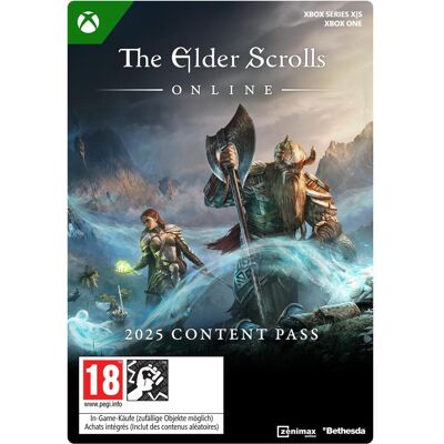 Microsoft Xbox The Elder Scrolls Online: 2025 Content Pass - EARLY PURCHASE Download Code zum Sofortdownload Microsoft Xbox The Elder Scrolls Online: 2025 Content Pass - EARLY PURCHASE Download Code zum Sofortdownload