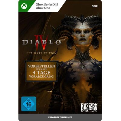 Microsoft Diablo 4 Ultimate Edition (Xbox Series S, Xbox Series X) zum Sofortdownload Microsoft Diablo 4 Ultimate Edition (Xbox Series S, Xbox Series X) zum Sofortdownload