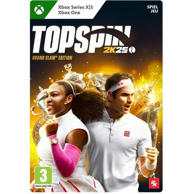 Microsoft Xbox TopSpin 2K25 Grand Slam Ed Download Code (Xbox One S, Xbox Series X) zum Sofortdownload Microsoft Xbox TopSpin 2K25 Grand Slam Ed Download Code (Xbox One S, Xbox Series X) zum Sofortdownload