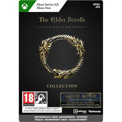 Microsoft Xbox The Elder Scrolls Online Deluxe Collection: Gold Road Download Code (Xbox One S, Xbox One X, Xbox Series S, Xbox Series X) zum Sofortdownload Microsoft Xbox The Elder Scrolls Online Deluxe Collection: Gold Road Download Code (Xbox One S, Xbox One X, Xbox Series S, Xbox Series X) zum Sofortdownload