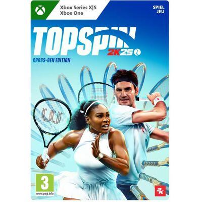 Microsoft Xbox TopSpin 2K25 CrossGen Download Code (Xbox One S, Xbox Series X) zum Sofortdownload Microsoft Xbox TopSpin 2K25 CrossGen Download Code (Xbox One S, Xbox Series X) zum Sofortdownload