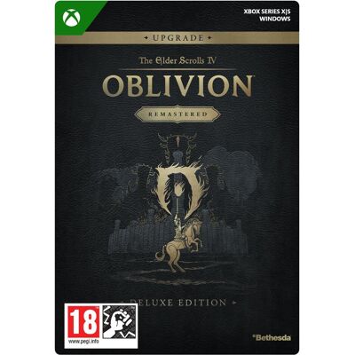 Microsoft Xbox The Elder Scrolls IV: Oblivion Remastered Deluxe Upgrade Download Code (PC, Xbox Series S, Xbox Series X) zum Sofortdownload Microsoft Xbox The Elder Scrolls IV: Oblivion Remastered Deluxe Upgrade Download Code (PC, Xbox Series S, Xbox Series X) zum Sofortdownload