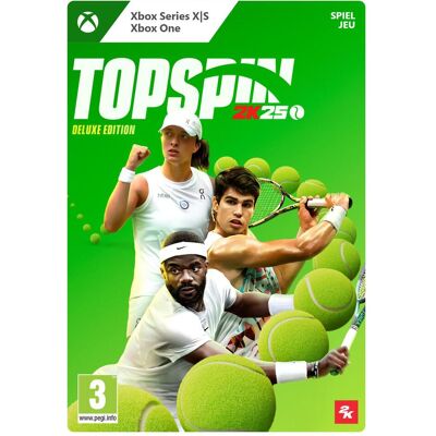 Microsoft Xbox TopSpin 2K25 Dlx Ed Download Code (Xbox One S, Xbox Series X) zum Sofortdownload Microsoft Xbox TopSpin 2K25 Dlx Ed Download Code (Xbox One S, Xbox Series X) zum Sofortdownload