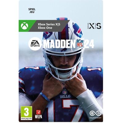Microsoft Xbox MADDEN NFL 24: Std Edt Download Code (Xbox One S) zum Sofortdownload Microsoft Xbox MADDEN NFL 24: Std Edt Download Code (Xbox One S) zum Sofortdownload
