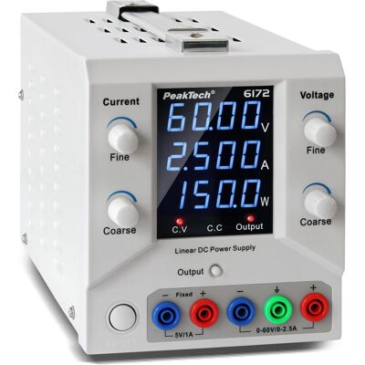 Peaktech Alimentatore da Laboratorio, Labornetzgerät Peaktech Alimentatore da Laboratorio, Labornetzgerät