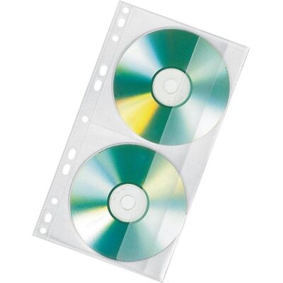Veloflex CD-Doppelhüllen, Optische Medien Zubehör Veloflex CD-Doppelhüllen, Optische Medien Zubehör