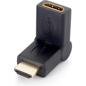 Equip HDMI zu (HDMI, 7 cm), Data + Video Adapter, Schwarz Equip HDMI zu (HDMI, 7 cm), Data + Video Adapter, Schwarz