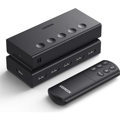 Ugreen HDMI Switch 5 in 1 out, Switch Box Ugreen HDMI Switch 5 in 1 out, Switch Box