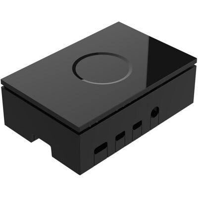 Raspberry Pi Gehäuse zu 4 Model B, Entwicklungsboard Zubehör, Schwarz Raspberry Pi Gehäuse zu 4 Model B, Entwicklungsboard Zubehör, Schwarz