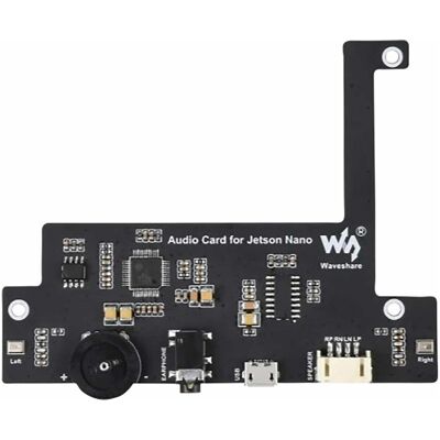 WaveShare USB sound card for Jetson Nano, Entwicklungsboard + Kit WaveShare USB sound card for Jetson Nano, Entwicklungsboard + Kit