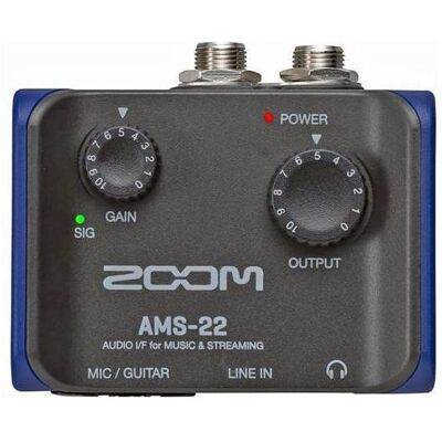 Zoom AMS-22 Audio-Interface mit Kopfhörer (USB), Audio Interface Zoom AMS-22 Audio-Interface mit Kopfhörer (USB), Audio Interface