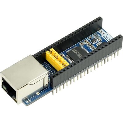 WaveShare Ethernet zu UART Converter für Raspberry Pi Pico, Entwicklungsboard Zubehör WaveShare Ethernet zu UART Converter für Raspberry Pi Pico, Entwicklungsboard Zubehör