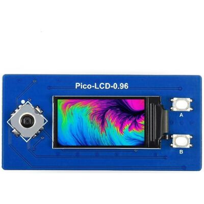 WaveShare 0,96 Zoll LCD Display Modul für Raspberry Pi Pico, 65K Farben, 160x80, SPI, Entwicklungsboard + Kit WaveShare 0,96 Zoll LCD Display Modul für Raspberry Pi Pico, 65K Farben, 160x80, SPI, Entwicklungsboard + Kit